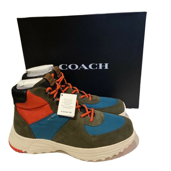 Coach Other - Coach C250 Mens Hiker Boots Size 11.5 D Aneto Mult